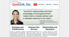 Desktop Screenshot of govlinkinc.com